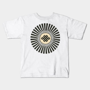 Great Eastern Sun - Tibet Buddhist Design Kids T-Shirt